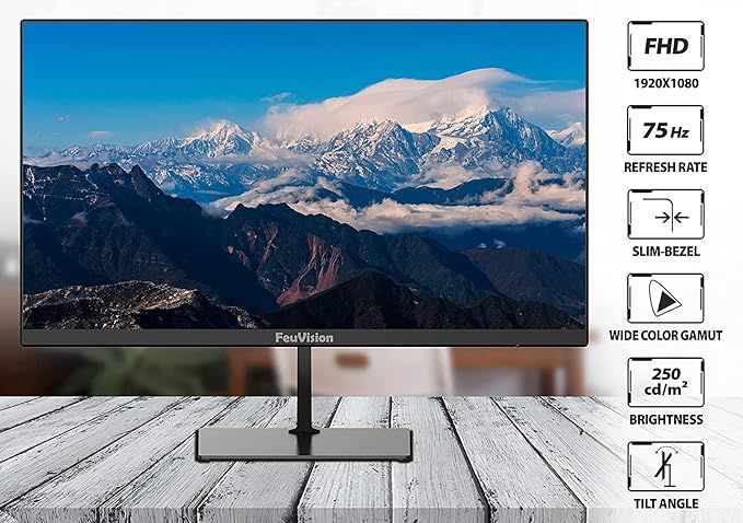 FeuVision モニター 27インチ sRGB 99% Sync対応 Amazon.co.jp: FeuVision ゲーミングモニター 27インチ FHD